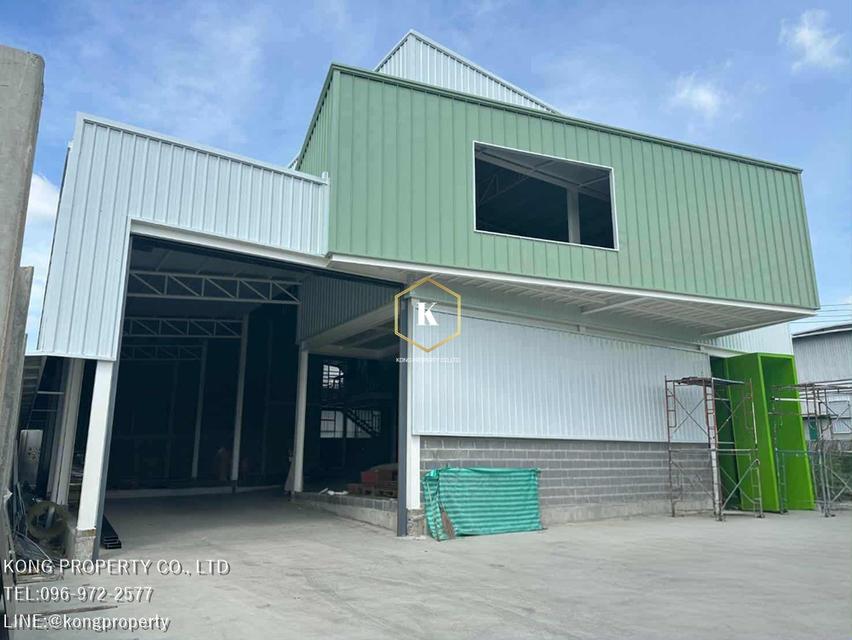 ให้เช่าโกดัง ร่มเกล้า ลาดกระบัง กรุงเทพ ใกล้สนามบิน พร้อมออฟฟิศ 1