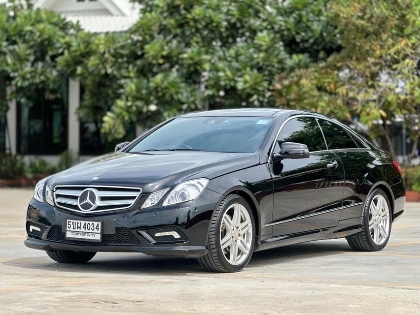 รหัสรถ PAT4034 BENZ E200 CGI COUPE AMG (W207) ปี 2013 เกียร์ 7 สปีด