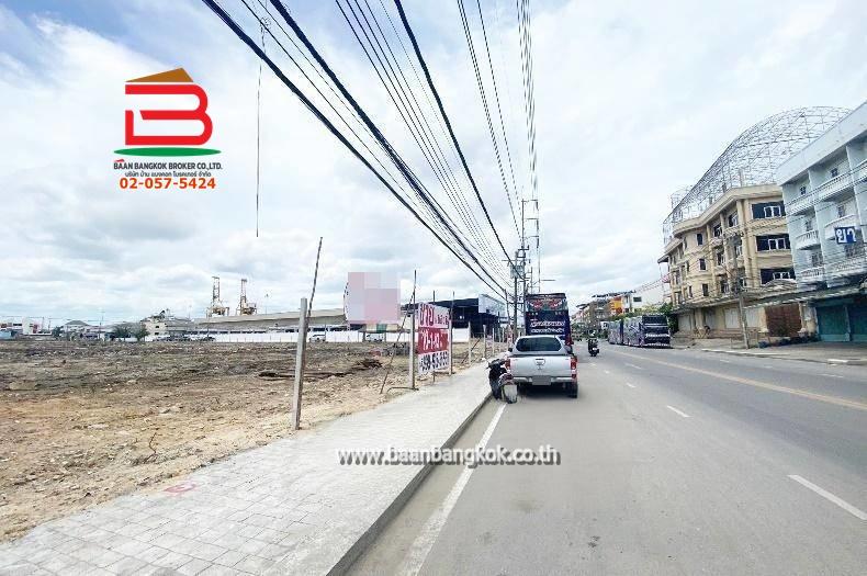 ที่ดินติดถนน ท้ายบ้านซอย 38 ขายถูก เท่าราคาประเมิน เนื้อที่ 10-0-93 ไร่ ถนนสุขุมวิทสายเก่า อ.เมืองสมุทรปราการ 3
