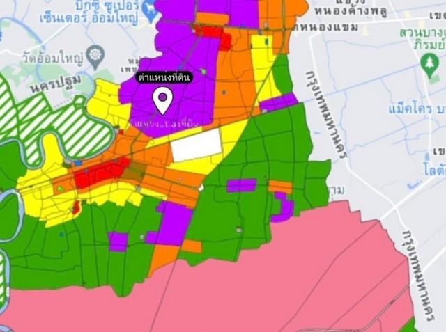 DSL-228 ขาย ที่ดิน ที่ดินผังสีม่วง ต.ท่าไม้ อ.กระทุ่มแบน จ.สมุทรสาคร พ.ท. 4 ไร่ 0 งาน 61 ตาราง-วา ไม่ไกลจาก ห่างถนนเศรษฐ