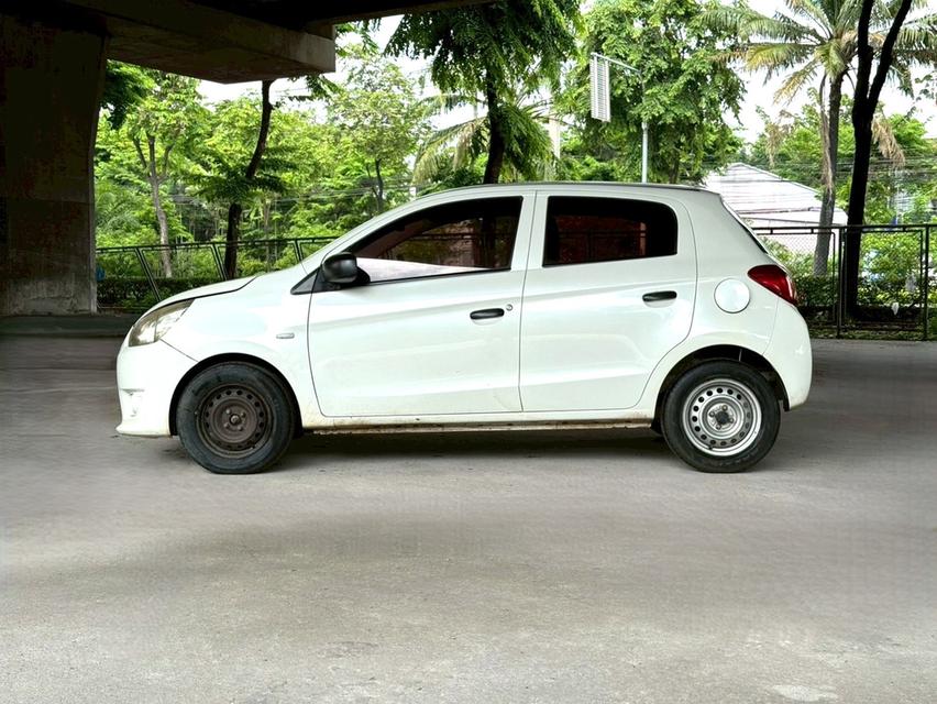 ขายรถ Mitsubishi Mirage 1.2GL ปี 2013 สีขาว เกียร์ธรรมดา 7