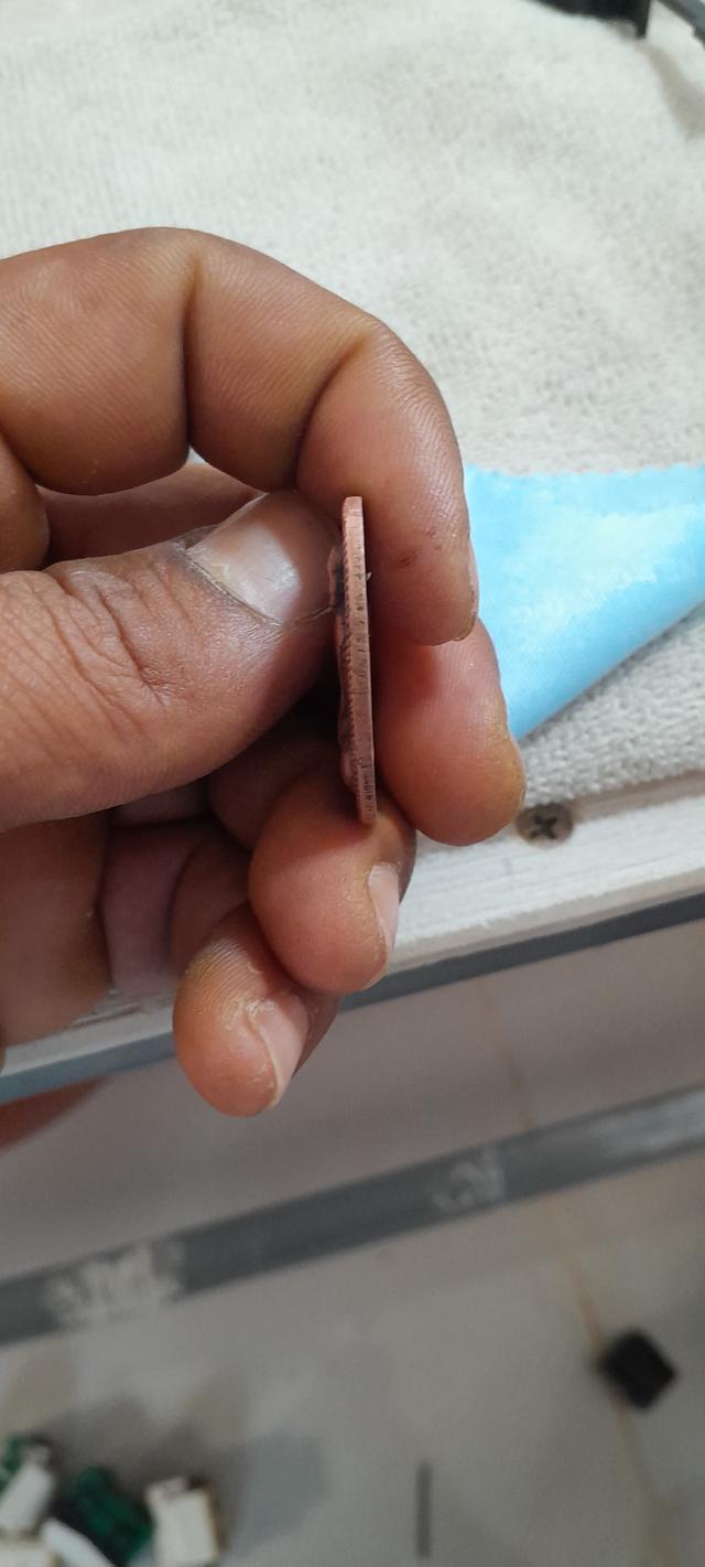 เหรียญรุ่นแรก หลวงปู่ผาง ปี 2512 วัดอุดมคงคาคีรีเขต ลำดับที่ 4 บล๊อค "สระ อา หน้าตรงใหญ่" เนื้อทองแดงรมดำ รูปที่ 4