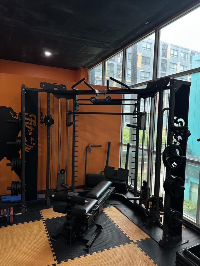ขาย Smith Machine แถมอุปกรณ์ทุกชิ้นตามภาพ