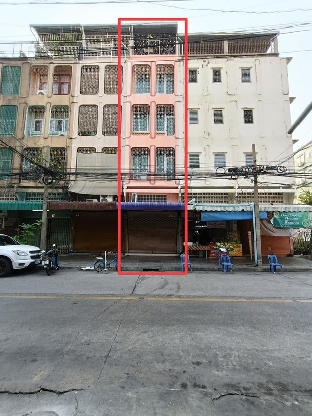 ขายอาคารพาณิชย์แถวตลาดสะพาน3 ถนนจันทน์ 1