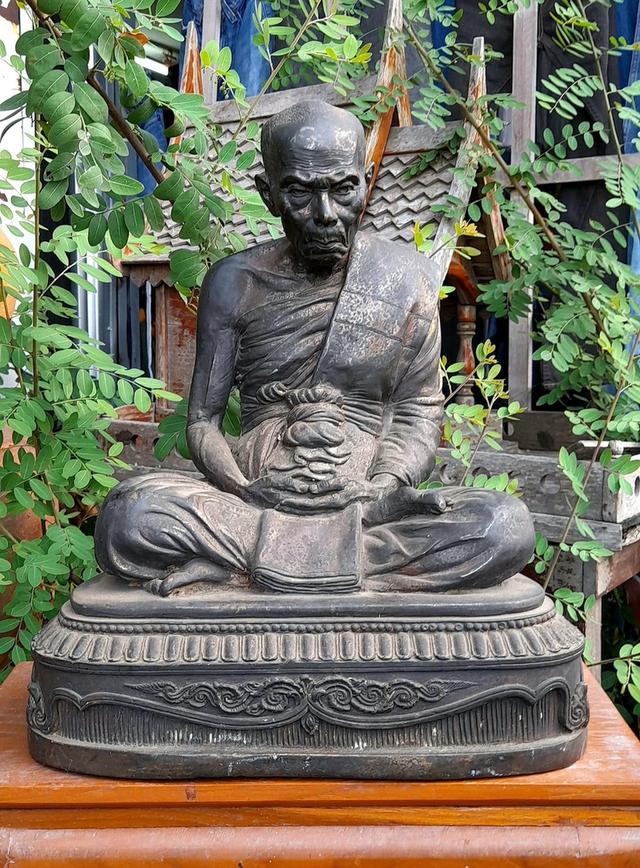 พระบูชา หลวงพ่อตาบ วัดมะขามเรียง หน้าตัก9นิ้ว เนื้อทองเหลือง รูปหล่อพระบูชาหลวงพ่อตาบ