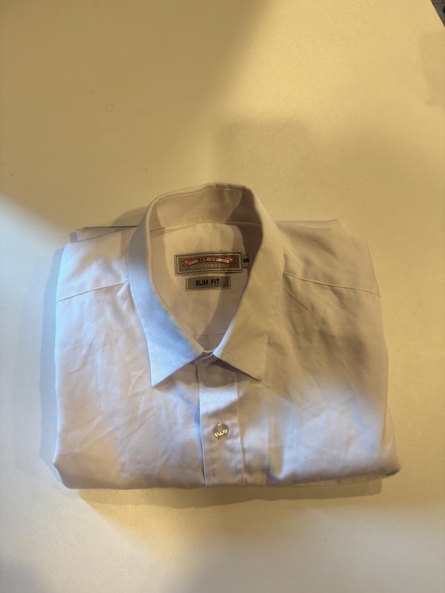 เสื้อเชิ้ตสีขาวแขนยาว ยี่ห้อ BP หล่อๆ 9