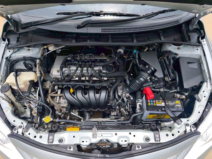 รหัสรถ CAT3365 2013 TOYOTA ALTIS 1.6E ออโต้ สีเทาสวย 2ระบบ เบนซิน+CNG โรงงาน 15