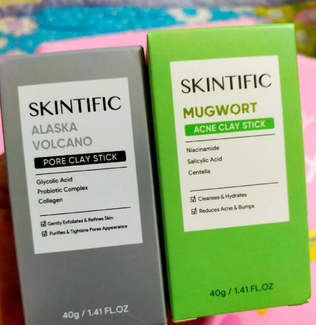 SKINTIFIC มาส์กโคลนแบบแท่ง 2