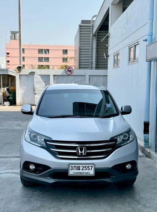 HONDA CRV 2.0E TOP 2014 4WD สีเทา รูปที่ 2