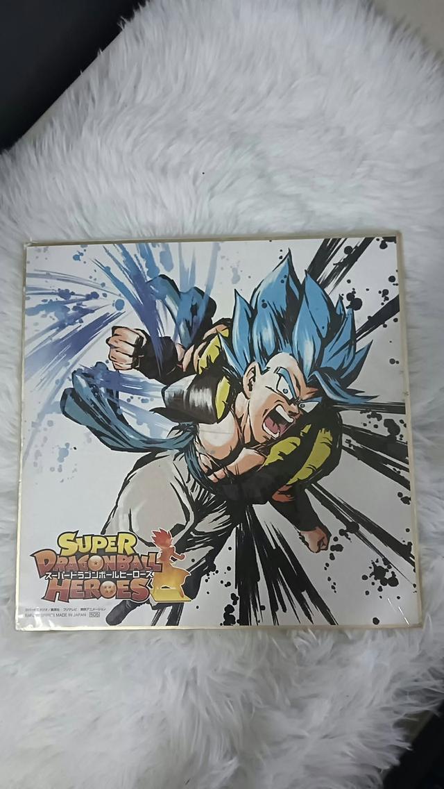 [ของแท้ Japan] แผ่นภาพ Shikishi Super Dragon Ball Heroes - โกจีต้าร่างบลู (Gogeta SSGSS)