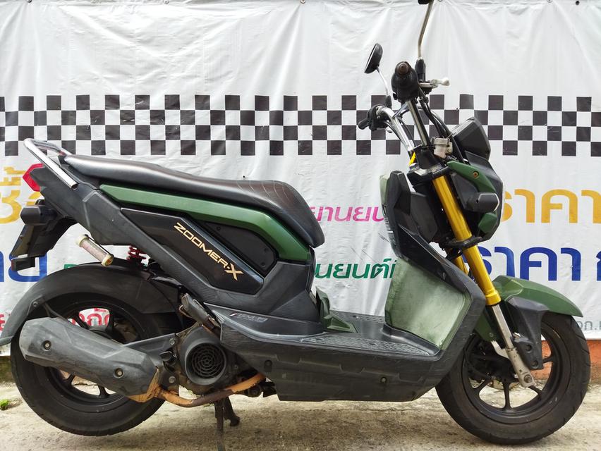 ขาย/เทิร์น ZoomerX ล้อแม็กแท้ รถบ้านมือเดียว ขายถูกตามสภาพนี้เลย รถไม่เคยล้มไม่เคยชนหนัก ศูนย์ดีเครื่องดี ไมล์ 65251โล ใช้จริงอาจมากกว่านี้หน่อย