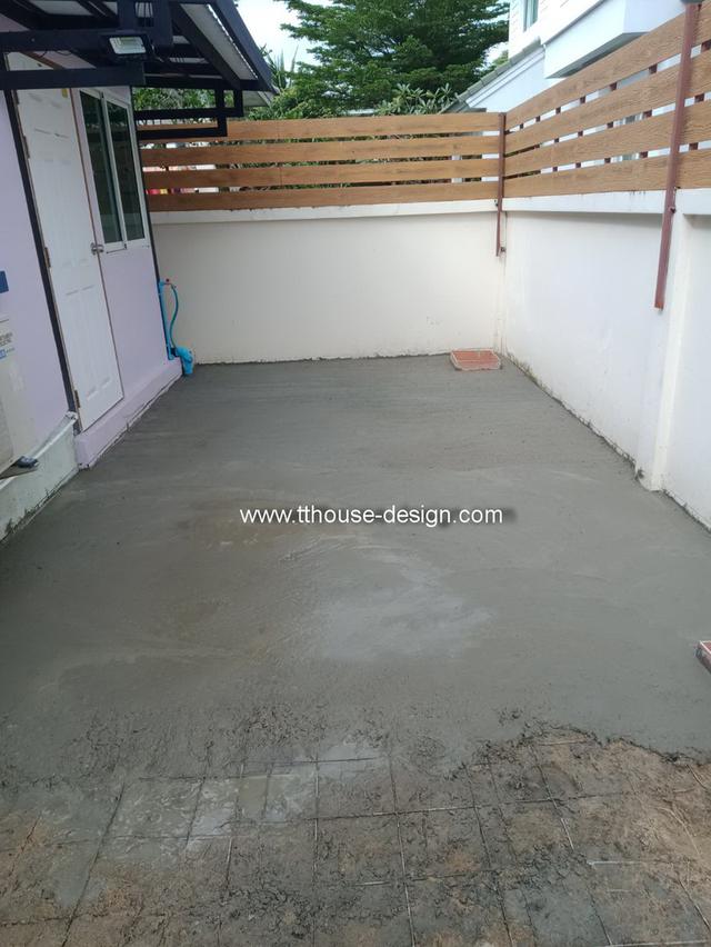 รับเหมา ต่อเติม โครงหลังคา กันสาด ห้องครัว ก่อฉาบ/เทพื้นปูกระเบื้อง 0950920028 รูปที่ 16