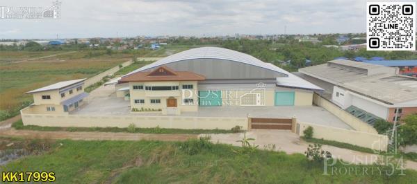 ขายโรงงาน เนื้อที่ 7 ไร่ 1 งานเศษ บางกระดี่ 16 มีครบแบบ 3 in 1 โรงงานสูง 11 เมตร สำนักงาน 2 ชั้น บ้านพักคนงานสูง พร้อมใบ รง.4 - KK001799s 1