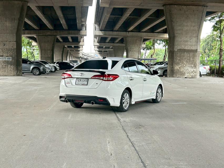 ขายรถ Toyota Yaris Ativ 1.2E ปี 2018 สีขาว เกียร์ออโต้