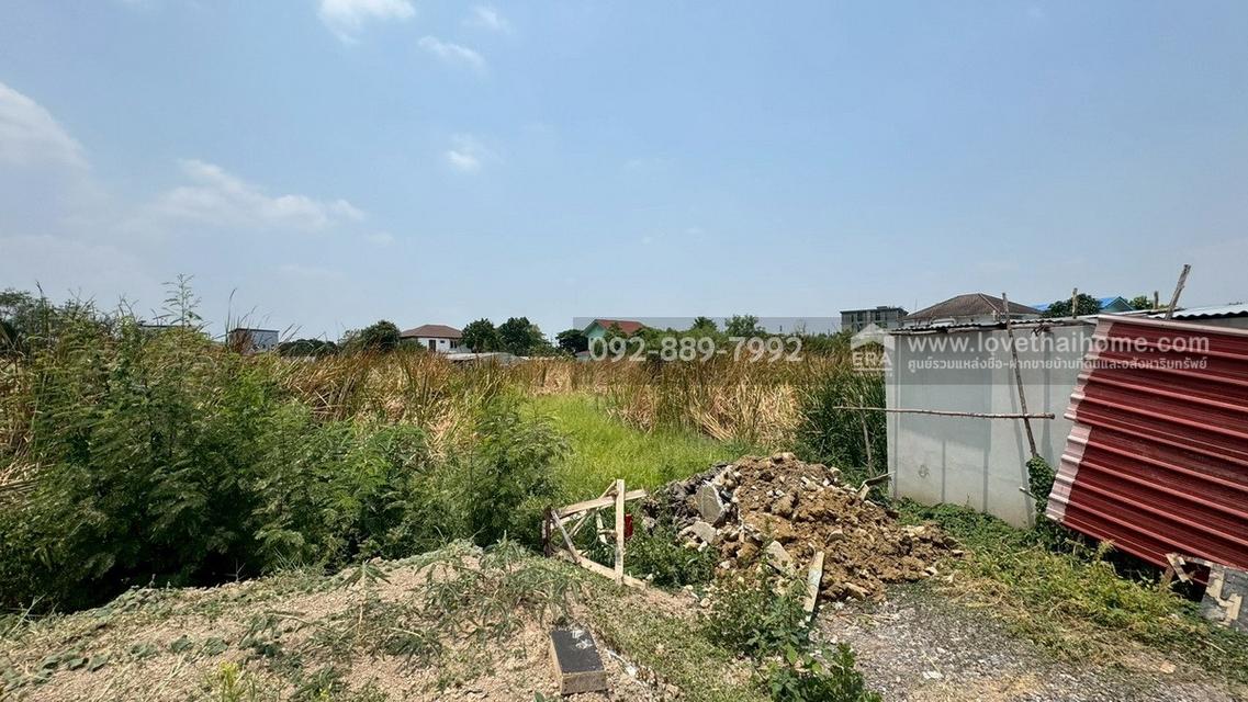 ขายที่ดิน ถ.กำแพงเพชร6 ซอย7 แยก3-8 พื้นที่ 82 ตรว. ขาย 1.52 ล้านบาท แปลงสวย ใกล้ตลาดเคหะทุ่งสองห้อง 3