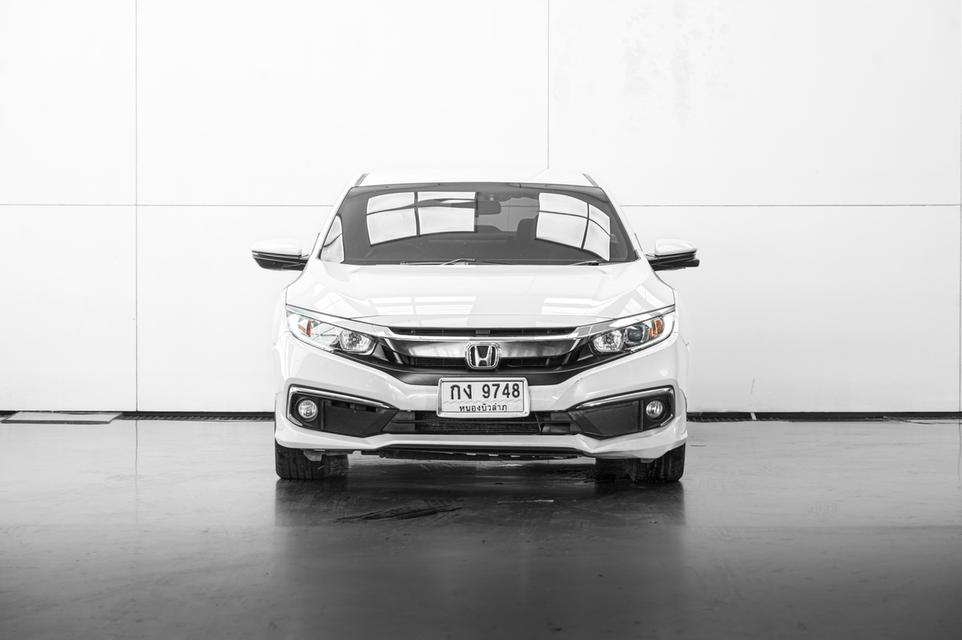 2019 HONDA CIVIC FC 1.8 EL i-VTEC สีขาว เลขไมล์แท้ 112485 กม.