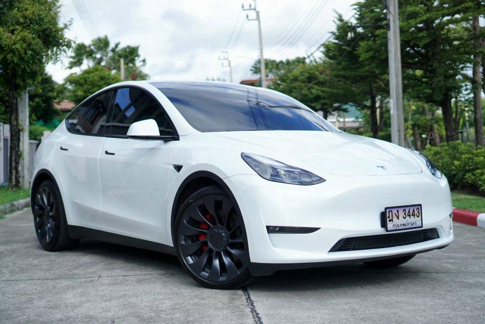 ⚡️Tesla Model Y Performance AWD ปี 2025 สีขาว HW4 รถศูนย์ Tesla Thailand รูปย่อยที่ 2