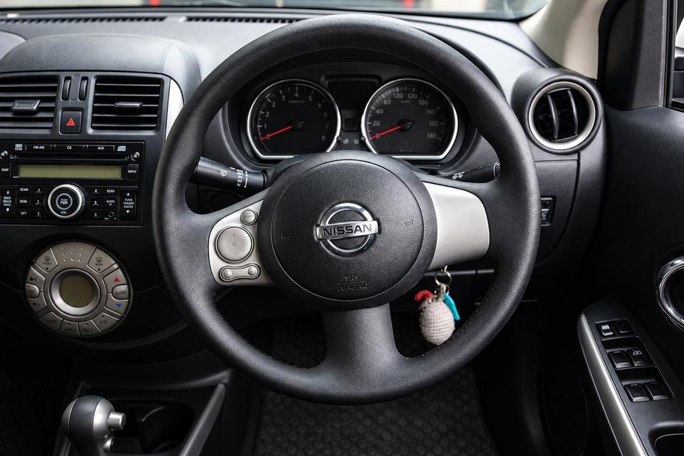 #NISSAN #ALMERA 1.2 V ปี 2012สีดำ | เกียร์ออโต้ | รถบ้าน✨ รถเดิมสวย ดูแลดี พร้อมใช้งาน✅ ไม่เคยชน | เดิมโรงงาน✅ เครื่องยนต์–เกียร์เดิม สมบูรณ์✅ ไมล์แท้ รูปที่ 13