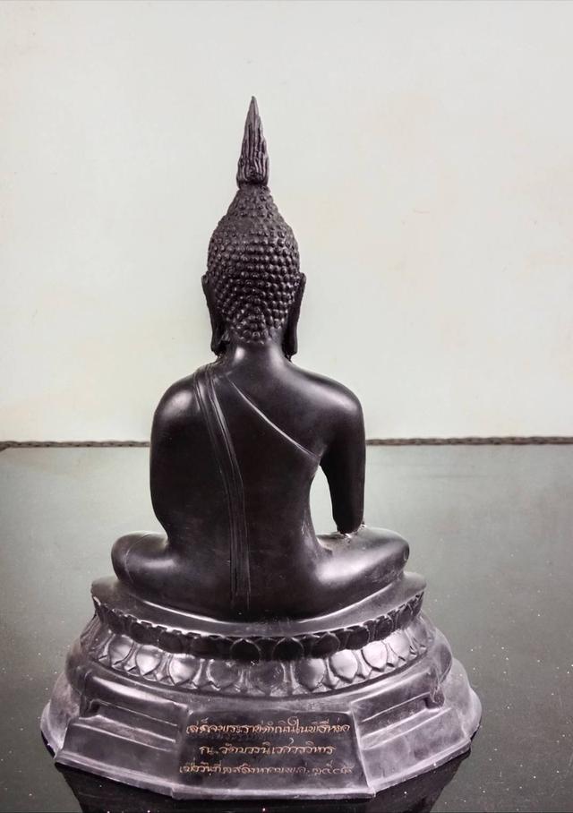 74.พระบูชา ภ.ป.ร ปี 2508(ย้อนยุค)  หน้าตัก 5 นิ้ว รูปที่ 12