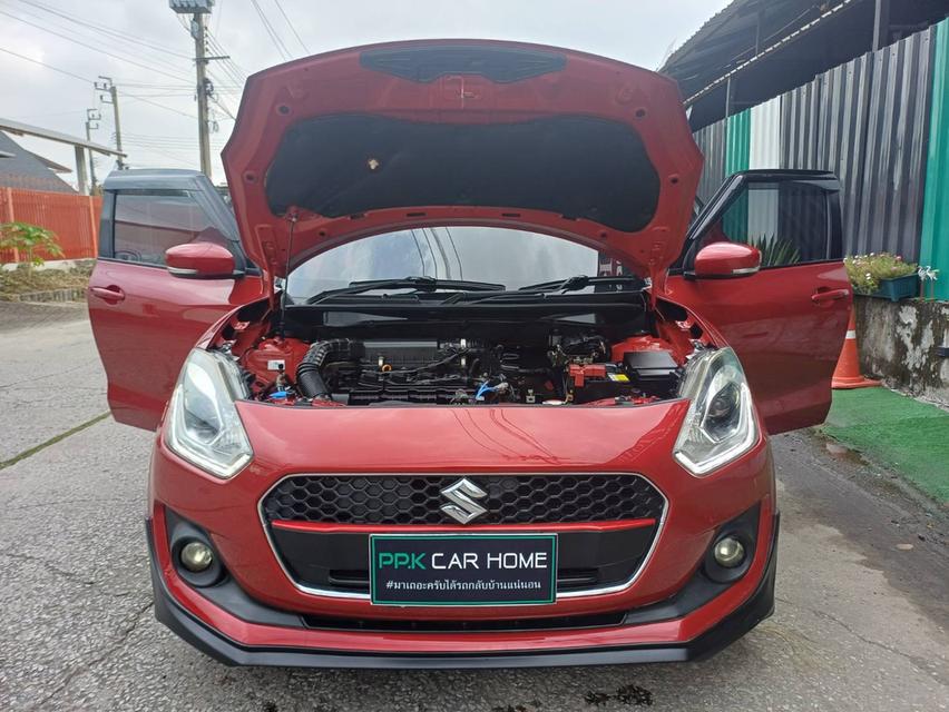 ปี2019 SUZUKI SWIFT NAVI AT TOP มือเดียวออกห้าง บุ๊คเซอร์วิสครบ 10
