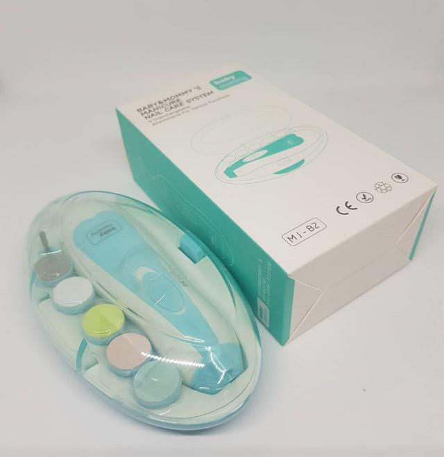กรรไกรตัดเล็บอัตโนมัติ/ตะไบเล็บเด็กทารกแรกเกิด สินค้าใหม่ มีสีฟ้า/ชมพู รูปที่ 4