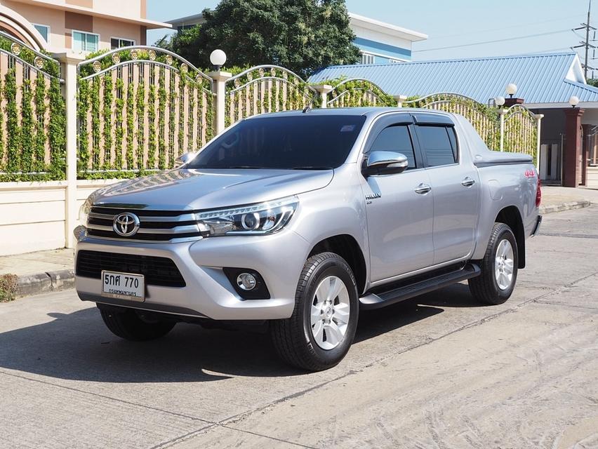 TOYOTA HILUX REVO DOUBLE CAB 2.8 G 4WD NAVI ปี 2017 เกียร์AUTO 4X4 สภาพนางฟ้า