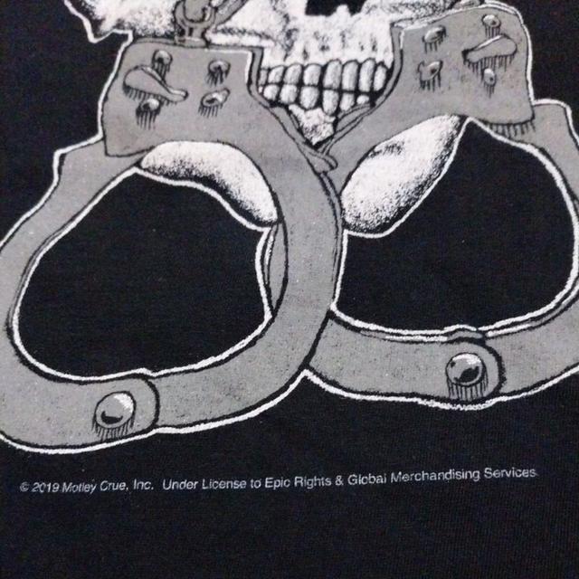 เสื้อยืดแขนสั้น แนววงฮาร์ดร๊อกอเมริกัน Motley Crue Black Graphic Skull Band Tee แท้ มือสอง สภาพดี ของพร้อมส่งครับ รูปย่อยที่ 3
