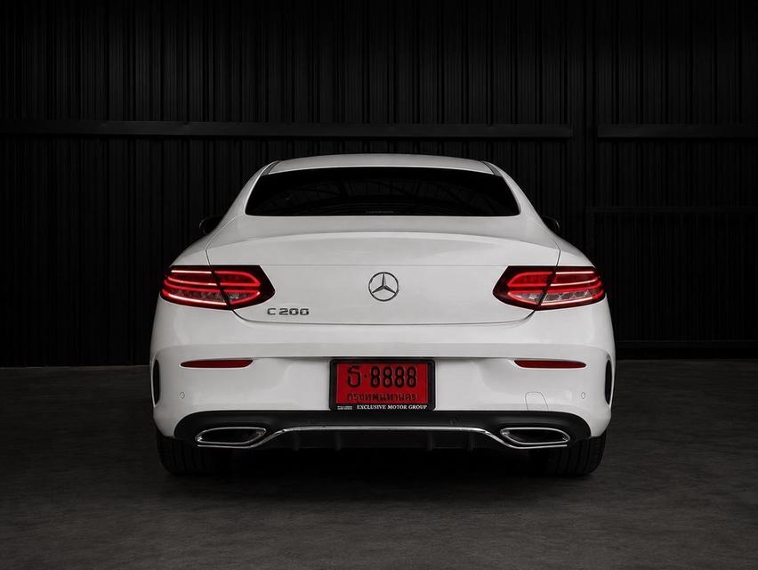 MERCEDES-BENZ C200 COUPE AMG DYNAMIC  2023เครื่องยนต์เบนซินเทอร์โบ 1991 cc สูงสุด 204 แรงม้า / เกียร์ 9G-Tronic รูปที่ 4