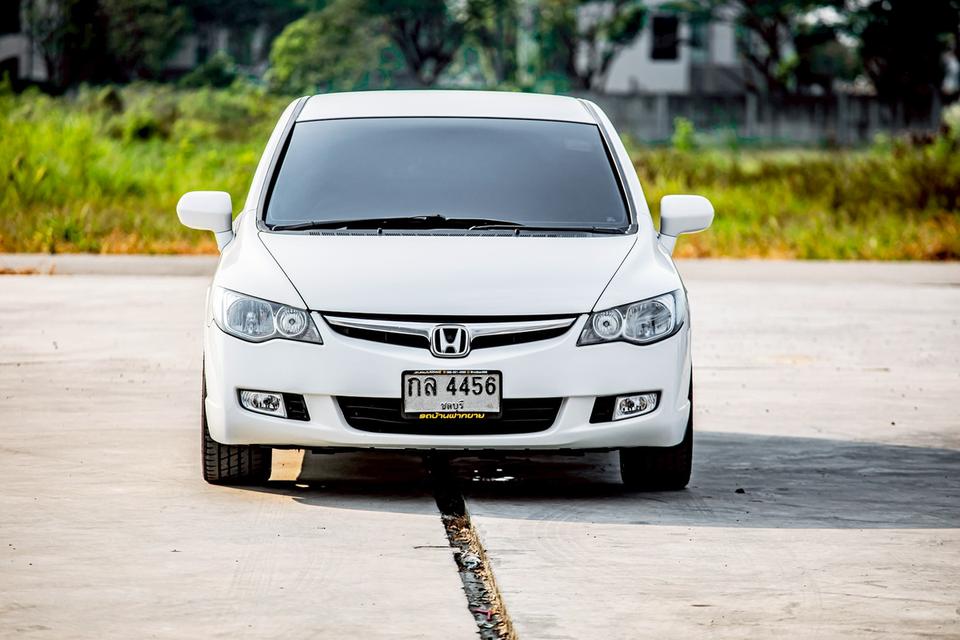 Honda Civic Fd 1.8E สีขาว ปี 2008 เกียร์ออโต้ มือเดียวป้ายแดง รูปที่ 3