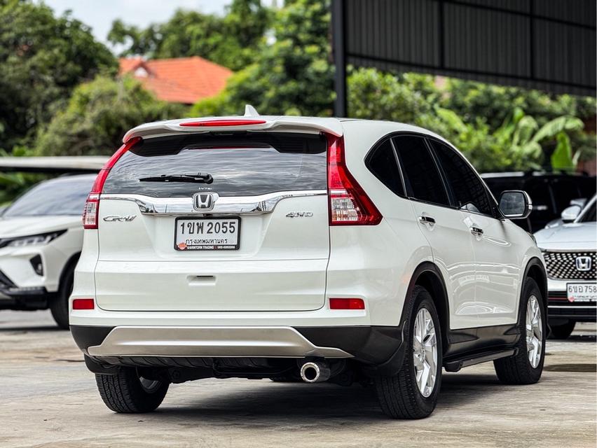 รหัสรถ WRT2055 2014 จด 2015 HONDA CRV, 2.0 E 4WD i-VTEC โฉม ปี12-17 สีขาวตัว ไมเนอร์เชน