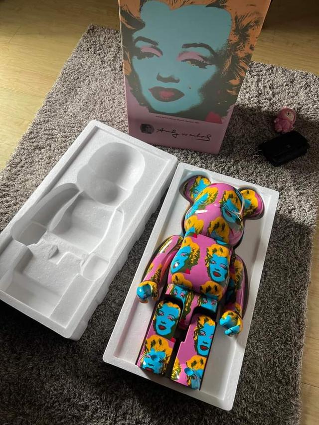 พร้อมส่ง Bearbrick 1000% Andy Warhol Marilyn Monroe 1