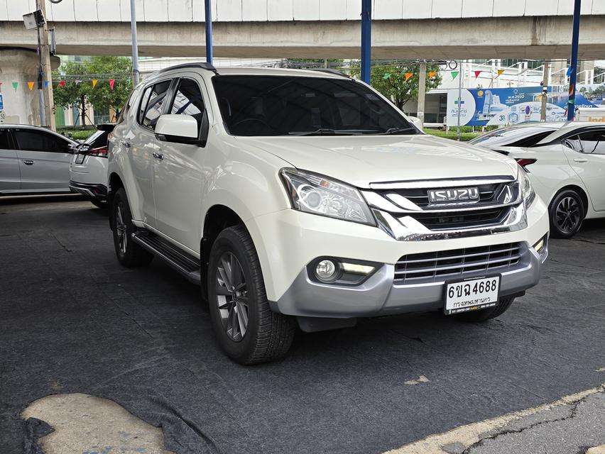 ปี2017 #ISUZU #MUX 3.0 DVD NAVI A/T ดีเซล (ทะเบียน #6ขฉ4688กทม)*เลขไมล์ 114,5xx km.สีขาว