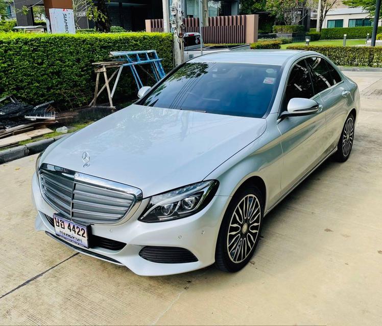 #Benz C350 Exclusive Plug-in Hybrid สีบรอนเงิน ปี 2016  1