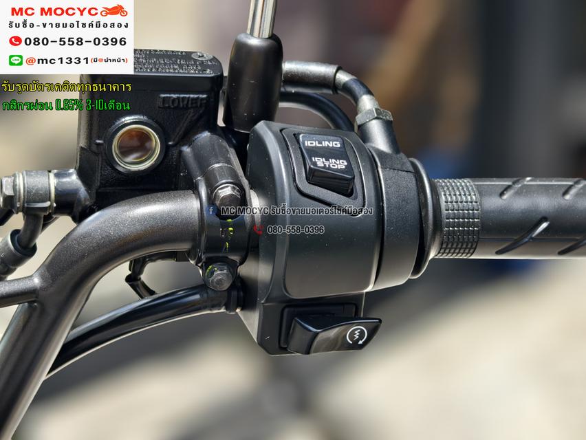 Zoomer x 2022 วิ่ง2000โล รถบ้านแท้ไม่ใช่รถประมูล เครื่งท่อเดิมชุดสีสวย มีเล่มชุดโอนครบ No1157 8