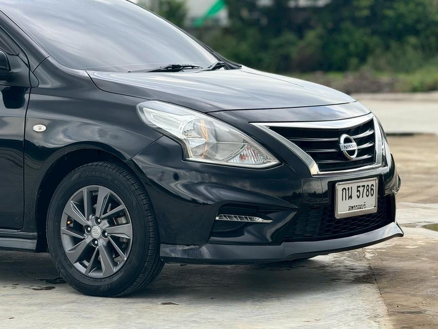 NISSAN ALMERA 1.2 Sedan 4dr E SPORTECH XTRONIC CVT FWD 1.2i. ปี 2019  สีดำ  เกียร์ออโต้ 7
