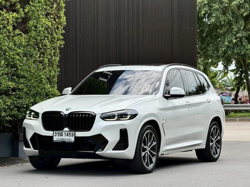 BMW X3 xDrive20d M Sport ปี 22  รถบ้านมือเดียวป้ายแดง สภาพสวยพร้อมใช้ ไม่มีชนหนัก จมน้ำ พลิกคว่ำ การันตี