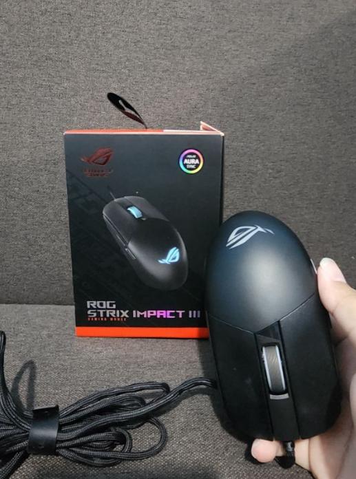 เมาส์เกมมิ่ง ROG Strix Impact III