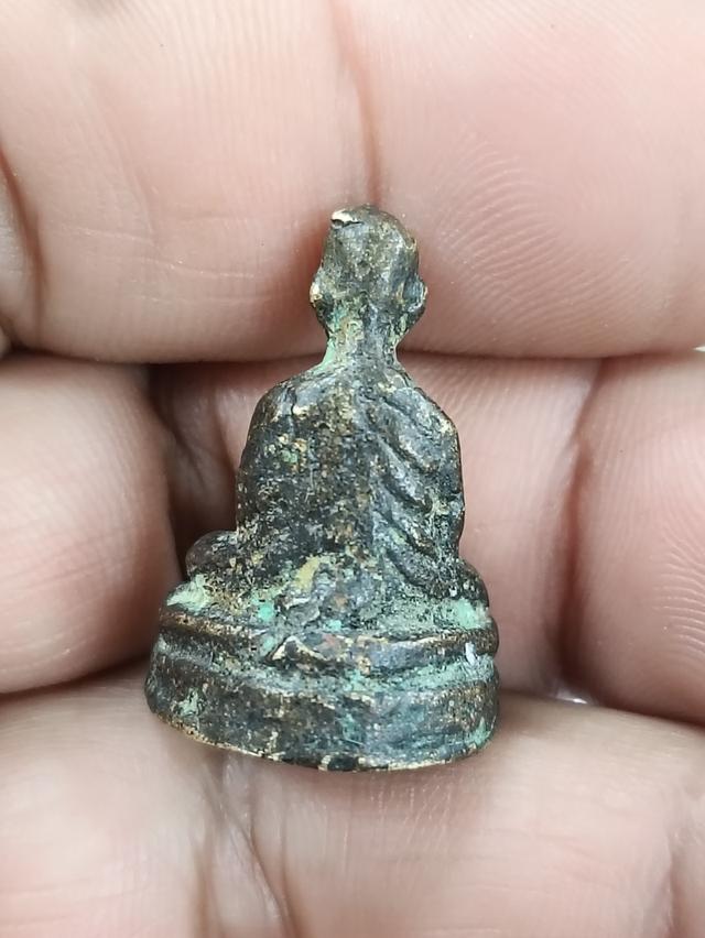 รูปหล่อโบราณหลวงพ่อทบ พิมพ์หัวไม้ขีด 2