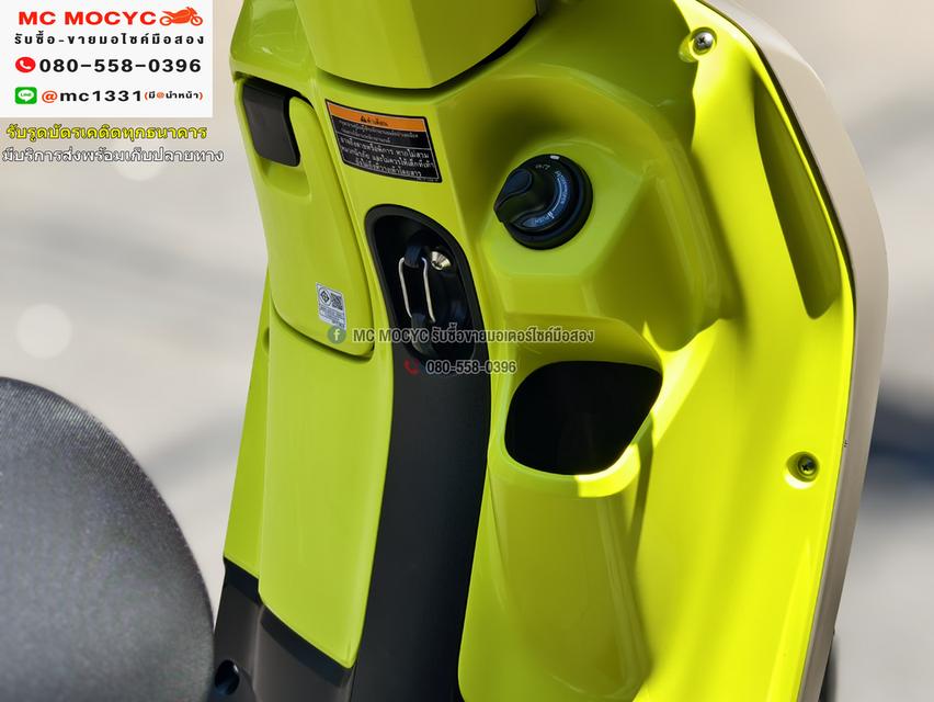 Fazzio Keyless 125 2023 วิ่ง2000โล รุ่นTop รถบ้านแท้เจ้าของมือเดียว NO1013    10