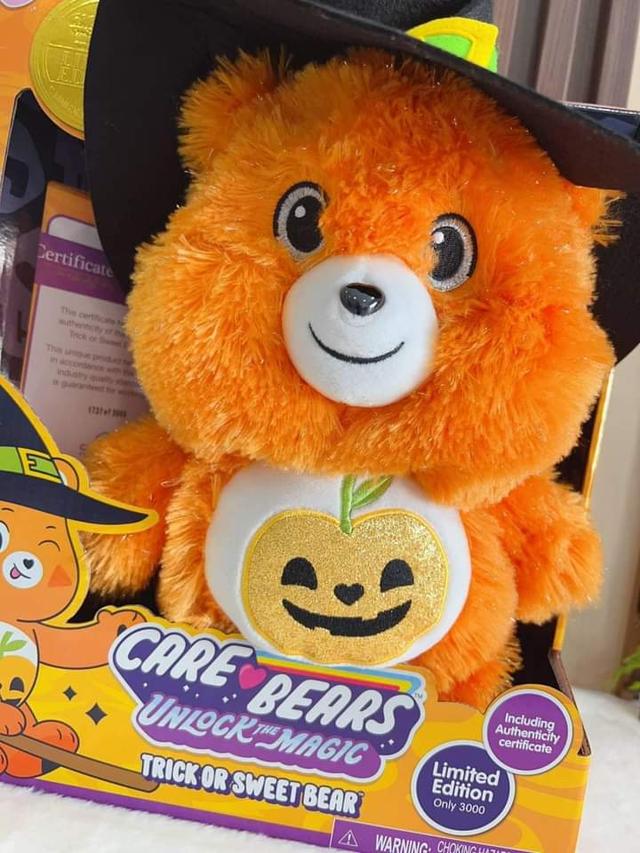 Unlock The Magic Limited Edition Trick Or Sweet Bear Plush With Hat 3