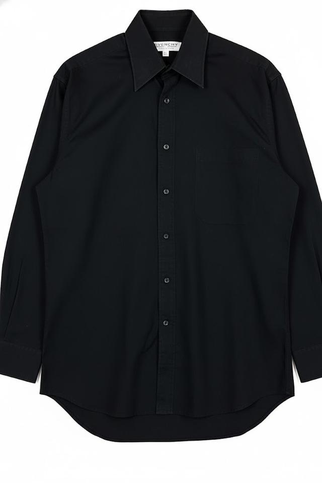 MONSIER By GIVENCY Men's Long Sleeve Black Shirt 3