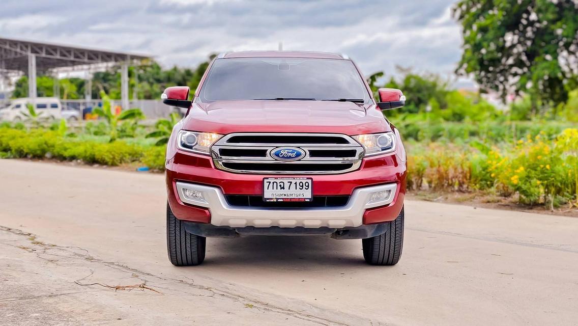 #FORD #EVEREST 2.2 TITANIUM A/T ปี 2017 จดทะเบียน 2018 🚘🔥 รถบ้าน | SUV 7 ที่นั่ง | เกียร์ออโต้❤️ สีแดงสวย โดดเด่น พร้อมใช้งาน📍 ไมล์ 226,464 กม.