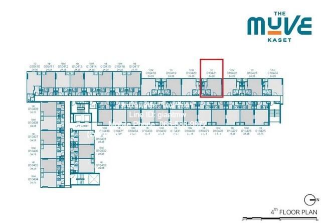 condo. The MUVE Kaset 1Bedroom1Bathroom 2480000 BAHT ไม่ไกลจาก ม.เกษตรฯ เดินทางสดวกสบาย 4