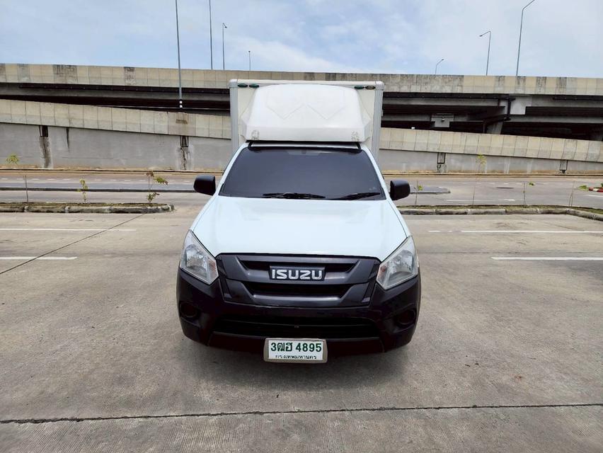รหัสรถ NKG4895 Isuzu D-Max 1.9 Spark M/T ปี 2017 พร้อมตู้แห้ง