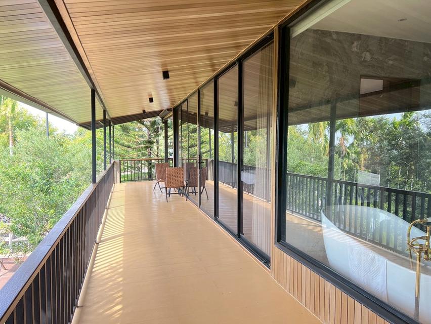 บ้านพักตากอากาศพร้อมที่ดินสวนทุเรียน 5