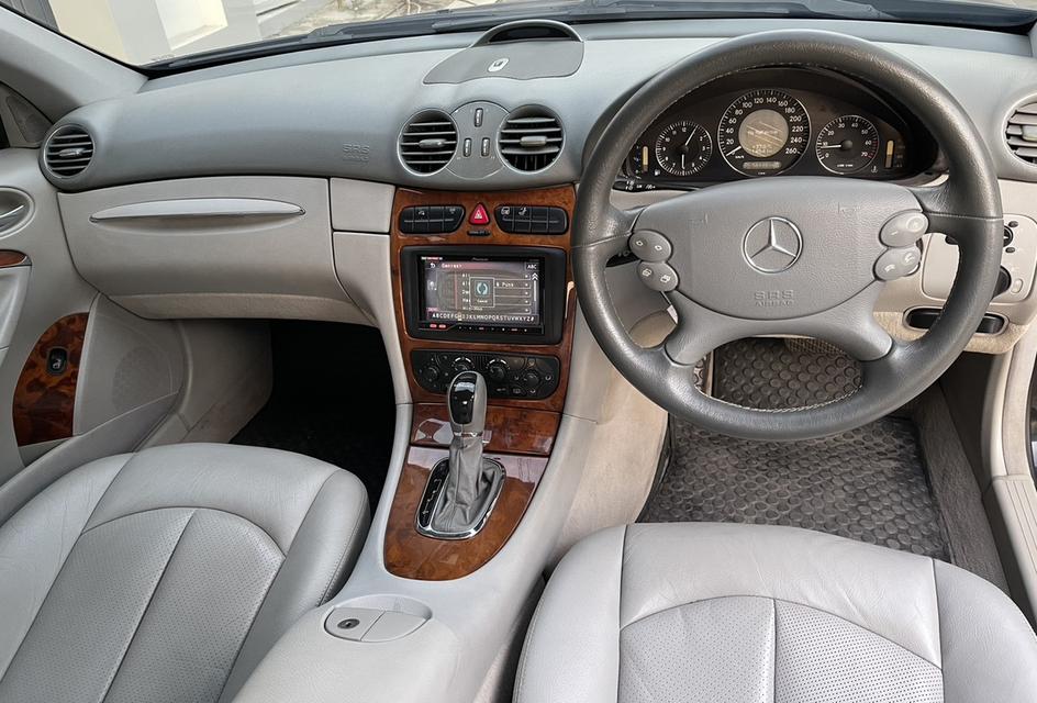 ลดพิเศษ ถูกและสวยเลิศสุดในตลาด!! ราคา 399,000 เท่านั้นCLK200ฝาดำ (W209) สีดำ เกียร์ A/T ปี2005 แบตเตอรี่ใหม่ 7