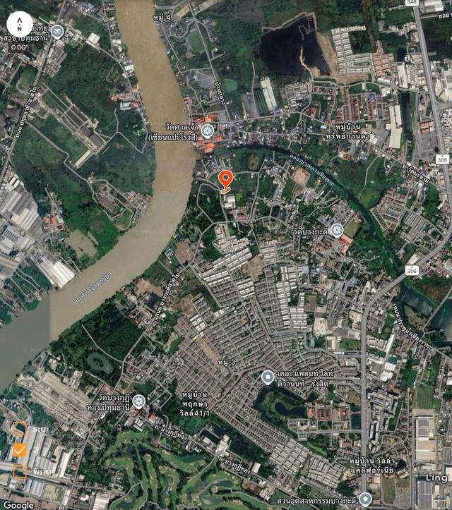 ขายที่ดินใกล้วัดบางกระดี 340 ตารางวา (ติดถนนคอนกรีตสาธารณะ ซอยบางกะดีสายใน 1 เมืองปทุมธานี 4