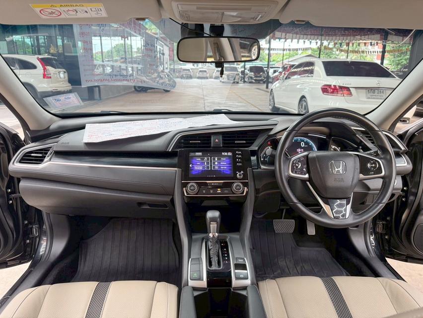 HONDA CIVIC FC 1.8 EL i-VTEC ปี2019 รถบ้านแท้ ออพชั่นแน่นเต็มคัน ตัวท็อปสุดในรุ่น 15