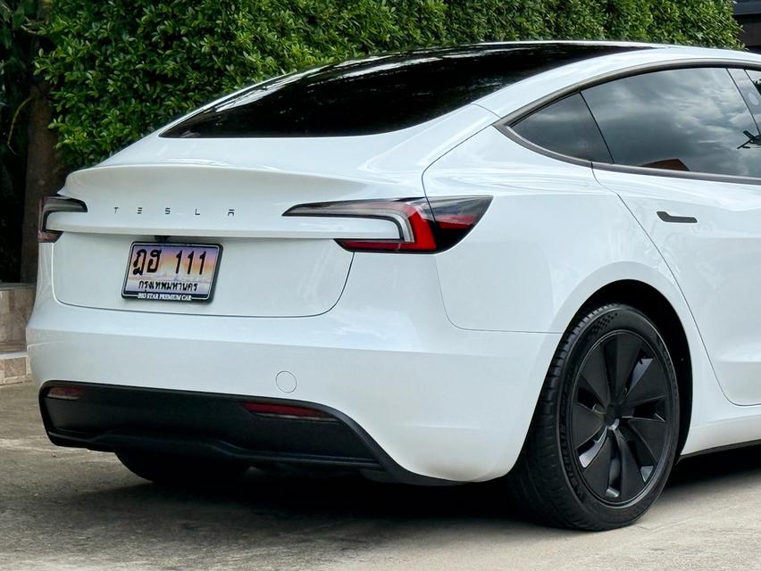 2024 TESLA MODEL 3 รถมือเดียวออกป้ายแดง สภาพป้ายแดง รถวิ่งน้อย เข้าศูนย์ตลอด รถไม่เคยมีอุบัติเหตุครับ รูปที่ 8