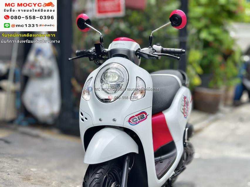 Scoopy i Club12 2022 วิ่ง9000โล รถบ้านแท้เครื่องท่อเดิมๆ กุญแจบุคเซอวิสครบ No1075 10